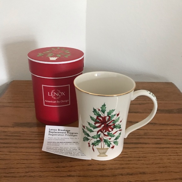 ‼️SALE‼️Vintage Lenox Christmas Mugs With Boxes - Picture 8 of 14